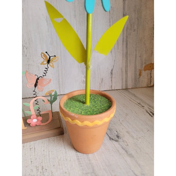 Hello spring sign flower home decor figure butterfly unique set - Picture 5 of 10
